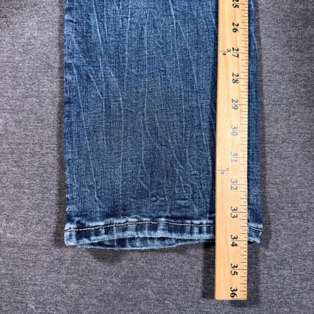BKE Jake Jeans Mens 33x34 Blue Straight Leg Stretch Denim Southern Medium Wash